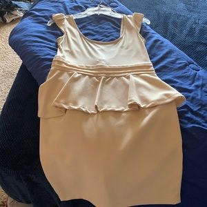 Tan dress